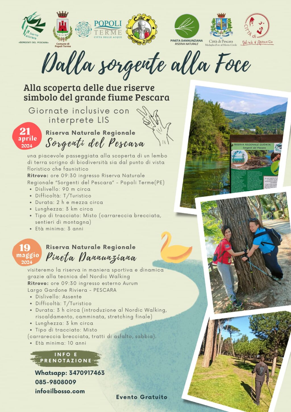 Con la cooperativa “Il Bosso” per conoscere la Pineta Dannunziana  