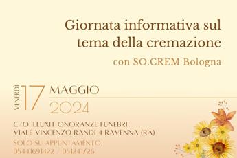 A Ravenna incontro con SO.CREM. Bologna per avere tutte le risposte sulla cremazione dei defunti