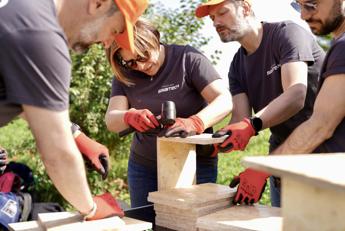 I volontari Snaitech scendono in campo a Roma insieme a Rete Clima