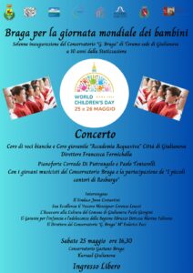 Braga per la giornata mondiale dei bambini"