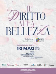 Milano, a Palazzo Giureconsulti ‘Il diritto alla bellezza’, mostra per sostenere coraggio donne