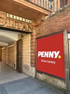 Nel cuore di Siena uno spazio PENNY per il territorio