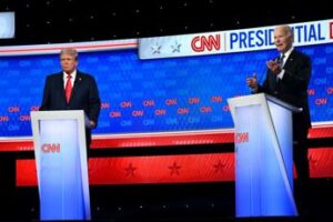 Biden non brilla, Trump non sfonda: com’è andato il confronto tv