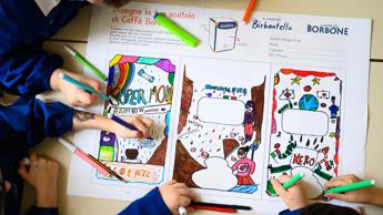 Caffè del Birbantello.I bambini disegnano una special edition di Caffè Borbone dedicata agli Eroi di tutti i giorni: l’impegno del brand nel sociale continua con un’iniziativa di portata nazionale