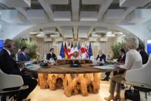 G7 al via, Meloni ai leader: “Molto lavoro da fare, certa di risultati concreti”