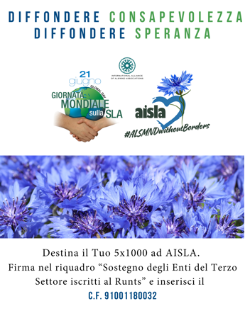 Giornata mondiale Sla, con Aisla maratona di eventi da Nord a Sud