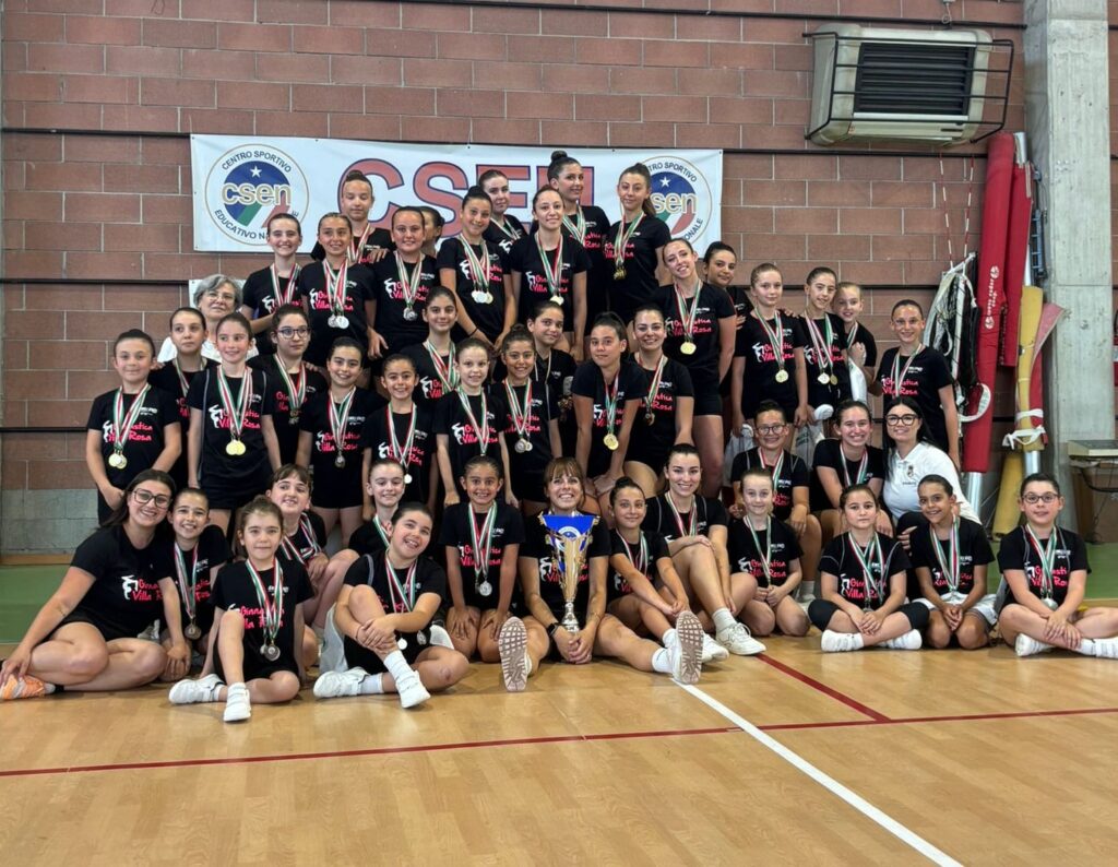 Ginnastica Villa Rosa conquista il trofeo nazionale Aerobica