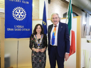 Carla Lettere nuova presidente del Rotary Club L’Aquila Gran Sasso