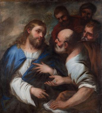 Concluso il restauro dei dipinti Sant’Onofrio di Battistello Caracciolo e Tributo della moneta di Luca Giordano grazie alla collaborazione tra le Gallerie Nazionali di Arte Antica e Associazione Civita