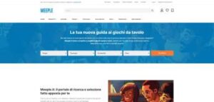 È nato Meeple: il sito italiano che permette di scoprire nuovi giochi da tavolo ogni giorno