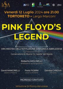 Tortoreto, l’orchestra sinfonica abruzzese con Pink Floyd’s Legend
