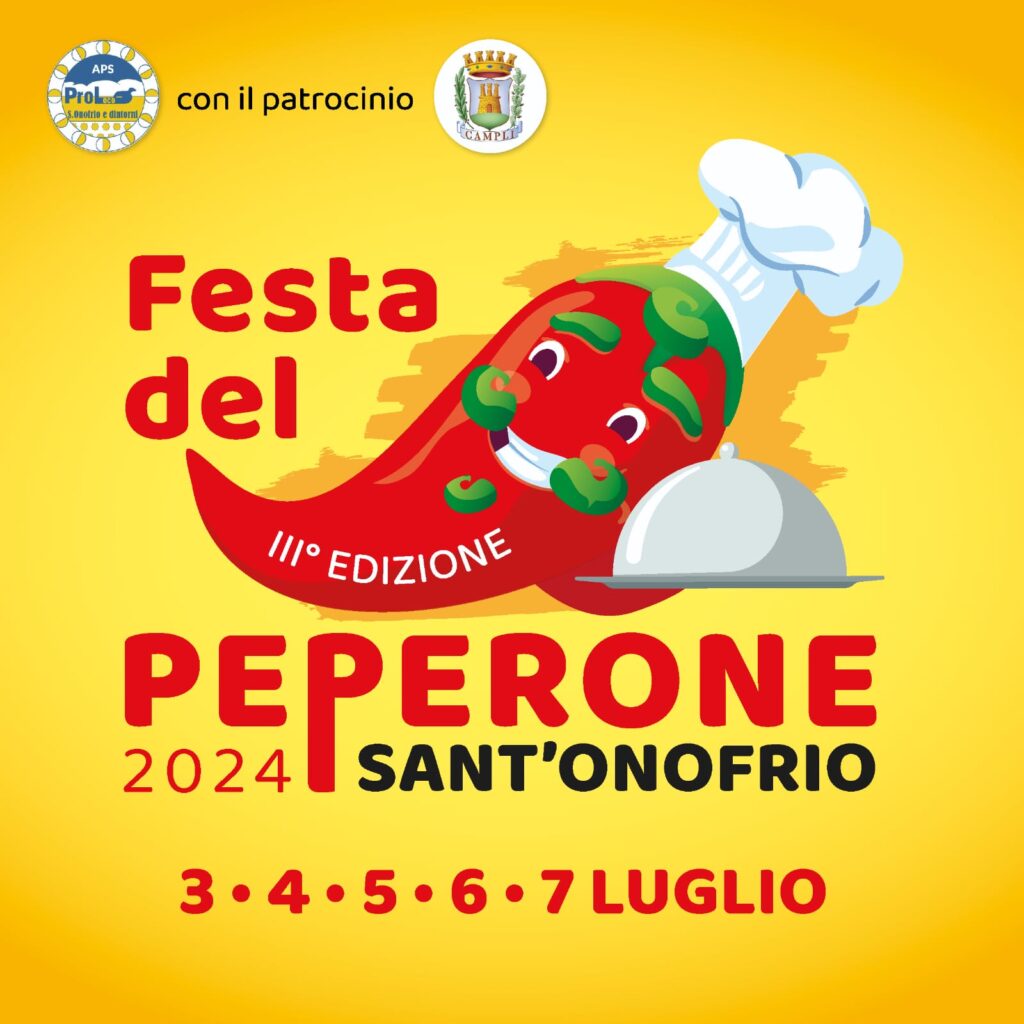 Torna la festa del peperone a Sant'Onofrio