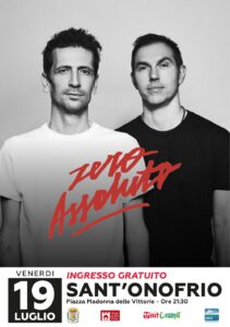 Campli, gli Zero Assoluto in concerto a Sant'Onofrio