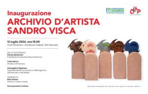 Fondazione Pescarabruzzo inaugura l’Archivio d’artista dedicato a Sandro Visca