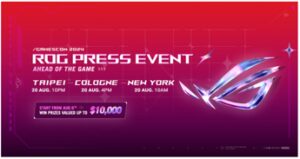 ASUS ROG “AHEAD OF THE GAME” – Il futuro del gaming alla Gamescom 2024