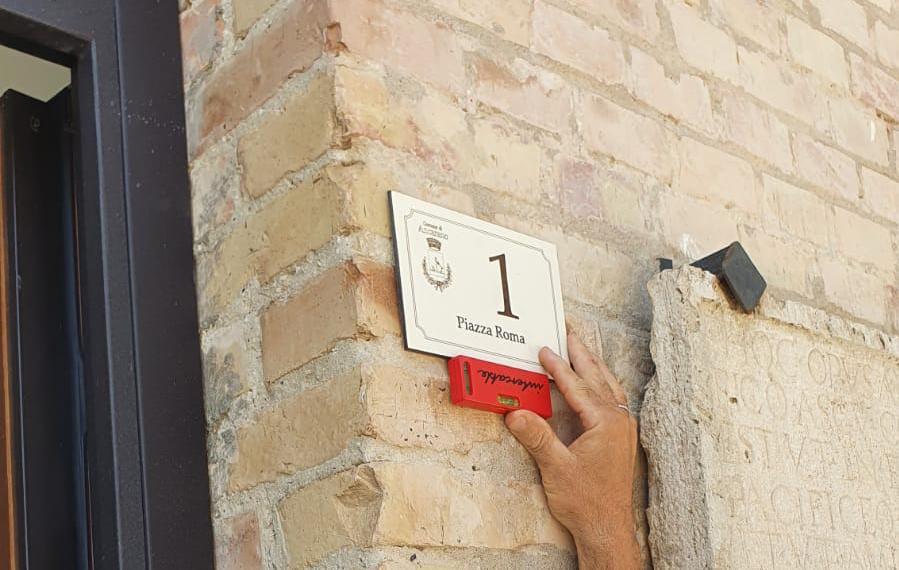 Ancarano: iniziati i lavori per toponomastica e numerazione civica