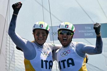 Parigi 2024, Tita-Banti oro bis alle Olimpiadi nella vela Nacra 17
