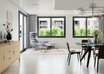 Comfort e luminosità grazie a Ravia EVO di WnD: il serramento performante,ideale per ogni stagione