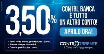 IBL Banca: interessi al 3,50% lordo con il conto ControCorrente