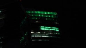 Lombardia, Belvedere sedi Regione si tingono di verde per Giornata Sla