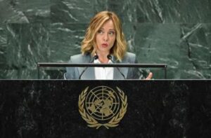 Meloni all’Onu: “Riforma Consiglio sicurezza per tutti, no a nazioni di serie A e B”