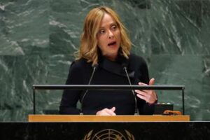 Meloni all’Onu: “Tempi difficili, Italia pronta a fare la sua parte”