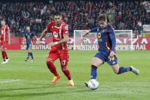 La Roma frena a Monza, Dany Mota risponde a Dovbyk e finisce 1-1