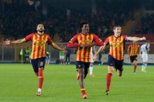 Lecce-Verona 1-0, Dorgu in gol e i salentini tornano alla vittoria