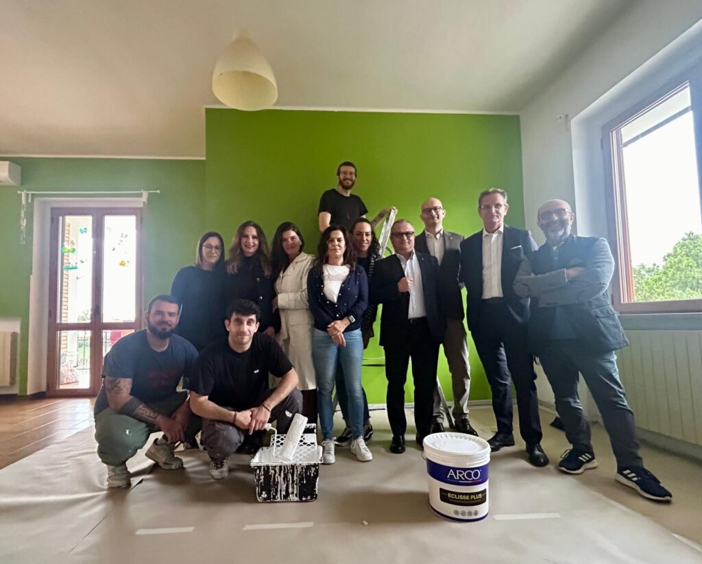 Rotary Pescara nord e Colorificio Arco per le comunità di accoglienza dei minori