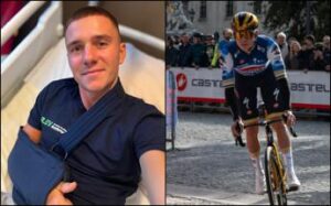 Ciclismo, Evenepoel dopo l’incidente: “Tornerò più forte”
