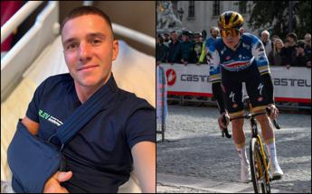 Ciclismo, Evenepoel dopo l’incidente: “Tornerò più forte”