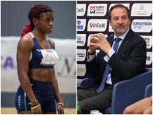 Doualla e il record nei 60 metri, Mei: “Può diventare campionessa, ma va protetta”
