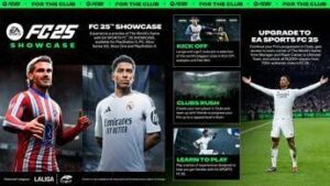 EA Sports FC 25 Showcase: prova gratuita e novità del nuovo capitolo