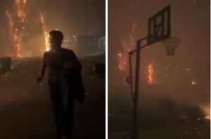 Los Angeles, la fuga dall’inferno di fuoco: “E’ finita” – Video