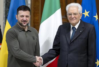 Mattarella riceve Zelensky: “Costante e inalterato sostegno a Ucraina”