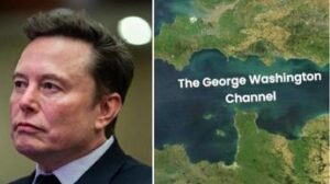 Musk cambia nome alla Manica: “E’ il canale George Washington”