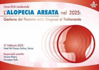 Conoscere l’Alopecia Areata, a Torino se ne parla in un corso