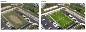 “Rigiocare il Futuro – lo sport per ripartire” avviata la prima fase di lavori all’interno del centro penitenziario di Secondigliano per il progetto di Seconda Chance e Sport Senza Frontiere