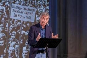 Sanremo 2025, chi è Paolo Kessisoglu: ospite nella quarta serata con la figlia Lunita