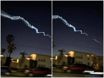 SpaceX, nuovo lancio nello spazio per Musk: scie diventano virali – Video