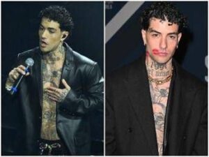 Tony Effe, polemica a Sanremo. Gli tolgono la collana: “Per me il Festival finisce oggi”