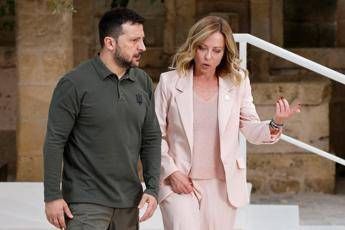 Ucraina, Meloni sente Zelensky: “Obiettivo pace giusta e duratura”