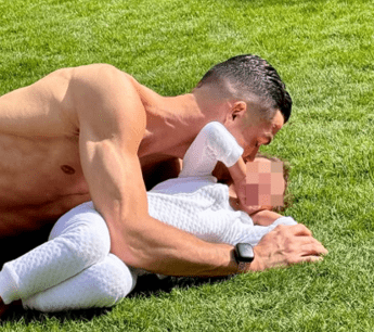 Cristiano Ronaldo, la dedica speciale per la figlia Bella e il ricordo del gemellino morto