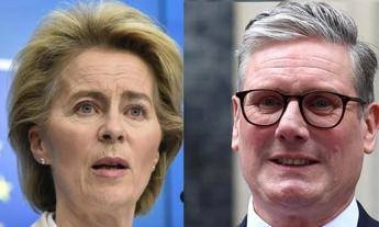 Dazi Usa, von der Leyen a Starmer: “Pronti a negoziare e a difendere nostri interessi”