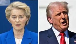 Dazi di Trump, Ue mette in pausa contromisure a tariffe Usa