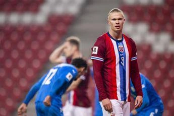 Haaland, infortunio alla caviglia: i tempi di recupero verso la sfida con l’Italia