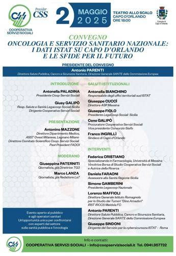 I numeri del cancro nel paese che ispirò Gino Paoli: convegno a Capo d’Orlando