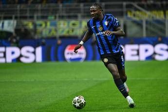 Inter, infortunio per Thuram: salta il Bologna, derby a rischio