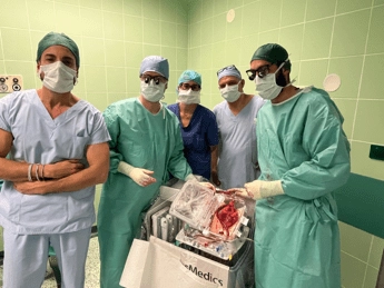 Ismett, paziente salvato da cuore arrivato da Praga