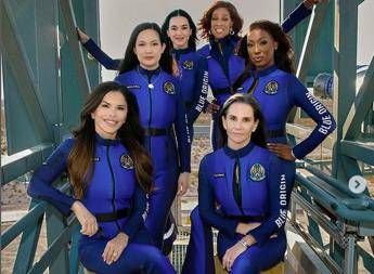 Katy Perry e Lady Bezos oggi nello spazio, prima missione tutta al femminile dal 1963